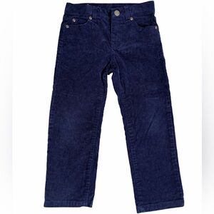 Janie and Jack Navy Corduroy Pants- Size 4